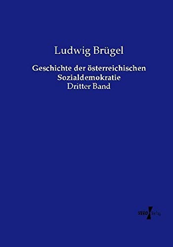 Geschichte der österreichischen Sozialdemokratie: Dritter Band