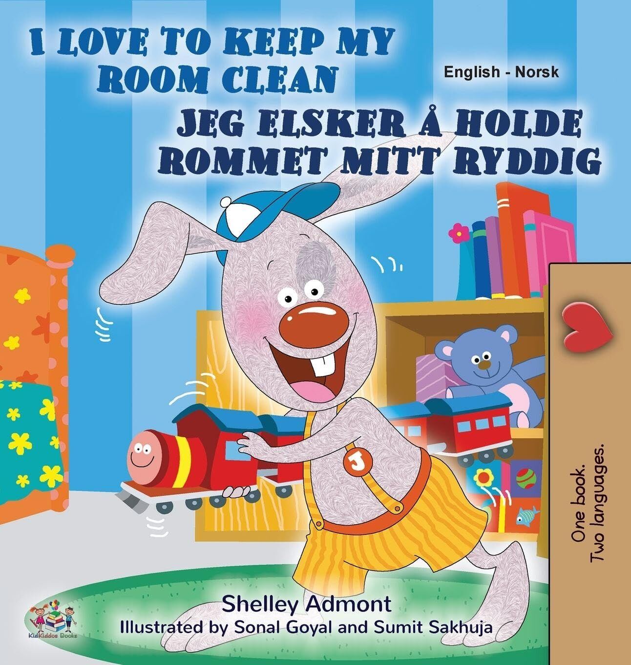 I Love to Keep My Room Clean (English Norwegian Bilingual Children's Book)