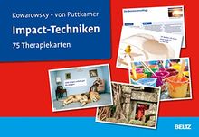 Impact-Techniken: 75 Therapiekarten. Kartenset mit 75 Karten und 36-seitigem Booklet.