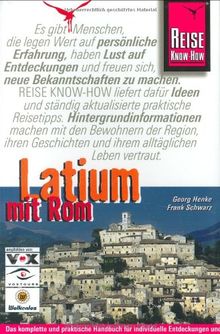 Latium mit Rom von Henke, Georg, Schwarz, Frank | Buch | Zustand gut