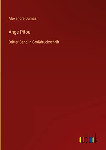Ange Pitou: Dritter Band in Großdruckschrift
