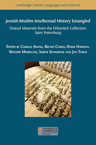 Jewish-Muslim Intellectual History Entangled: Textual Materials from the Firkovitch Collection, Saint Petersburg (Semitic Languages and Cultures, Band 4)