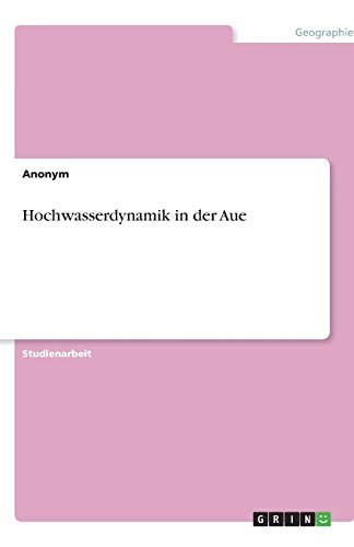 Hochwasserdynamik in der Aue