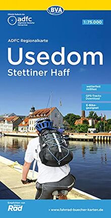 ADFC-Regionalkarte Usedom Stettiner Haff, 1:75.000, reiß- und wetterfest, GPS-Tracks Download (ADFC-Regionalkarte 1:75000)