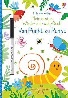 Mein erstes Wisch-und-weg-Buch: Von Punkt zu Punkt: mit abwischbarem Stift