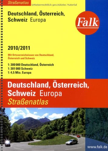 Schweiz UNGELESEN Österreich Europa 2018/2019 Falk Straßenatlas Deutschland 