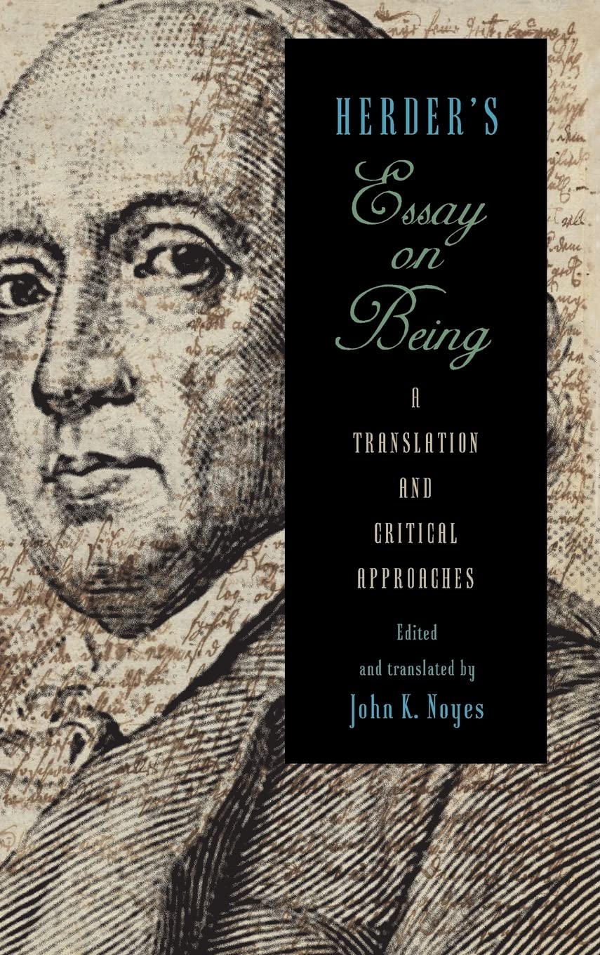 Herder's Essay on Being: A Translation and Critical Approaches (Studies in German Literature Linguistics and Culture, Band 198)