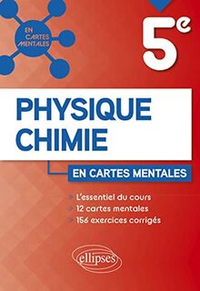 Physique chimie 5e en cartes mentales