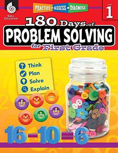 180 Days of Problem Solving for First Grade: Practice, Assess, Diagnose (180 Days of Practice, Level 1)