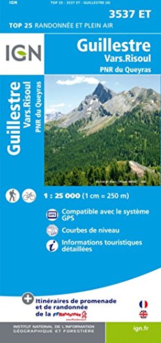 Guillestre 1 : 25 000 (Ign Map)