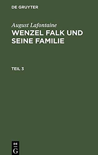 Wenzel Falk und seine Familie, Teil 3, Wenzel Falk und seine Familie Teil 3