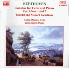 Beethoven Cellosonate 1 und 2, Op. 5 Jando