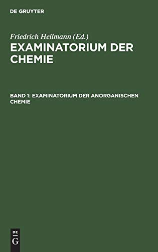 Examinatorium der anorganischen Chemie (Examinatorium der Chemie)