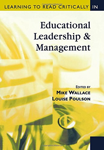 Learning to Read Critically in Educational Leadership and Management (Learning to Read Critically series)