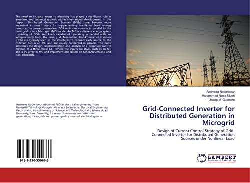 Grid-Connected Inverter for Distributed Generation in Microgrid: Design of Current Control Strategy of Grid-Connected Inverter for Distributed Generation Sources under Nonlinear Load
