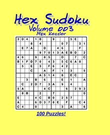 Hex Sudoku Vol 003