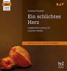 Ein schlichtes Herz: Ungekürzte Lesung mit Joachim Nottke (1 mp3-CD)