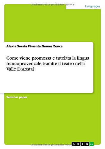 Come viene promossa e tutelata la lingua francoprovenzale tramite il teatro nella Valle D'Aosta?