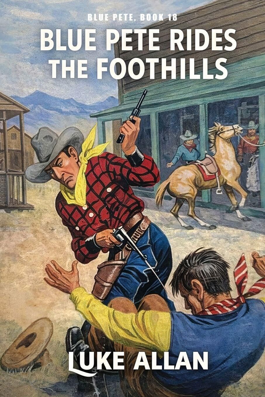 Blue Pete Rides the Foothills