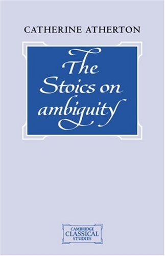 The Stoics on Ambiguity (Cambridge Classical Studies)