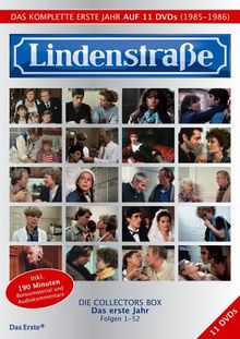 Lindenstraße - Das komplette 1. Jahr (Folge 1 - 52) (Collector's Box, 11 DVDs)