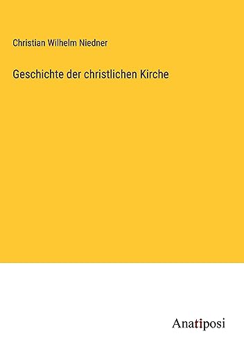 Geschichte der christlichen Kirche