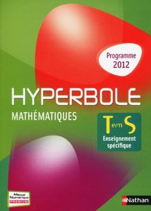 Mathématiques terminale S, enseignement spécifique : 2012