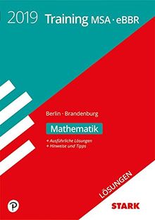 Lösungen zu Training MSA/eBBR - Mathematik -  Berlin/Brandenburg