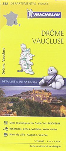 DROME / VAUCLUSE 11332 CARTE ' LOCAL ' ( France ) MICHELIN KAART