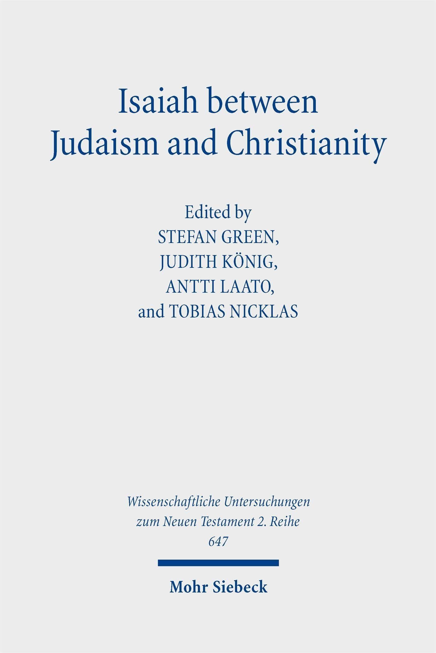 Isaiah between Judaism and Christianity - Neuware