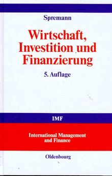 Wirtschaft, Investition und Finanzierung