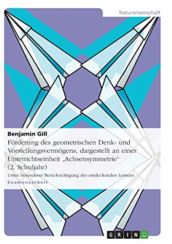Förderung des geometrischen Denk- und Vorstellungsvermögens, dargestellt an einer Unterrichtseinheit Achsensymmetrie (2. Schuljahr): Unter besonderer Berücksichtigung des entdeckenden Lernens