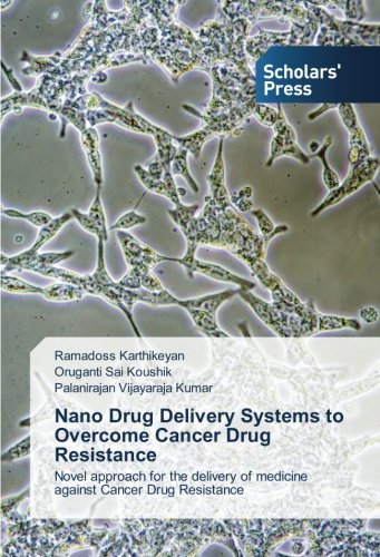 Nano Drug Delivery Systems to Overcome Cancer Drug Resistance: Novel approach for the delivery of medicine against Cancer Drug Resistance
