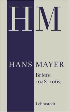 Briefe aus Leipzig 1948-1963 von Hans Mayer | Buch | Zustand sehr gut