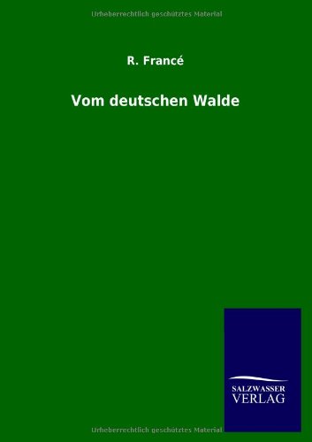 Vom deutschen Walde