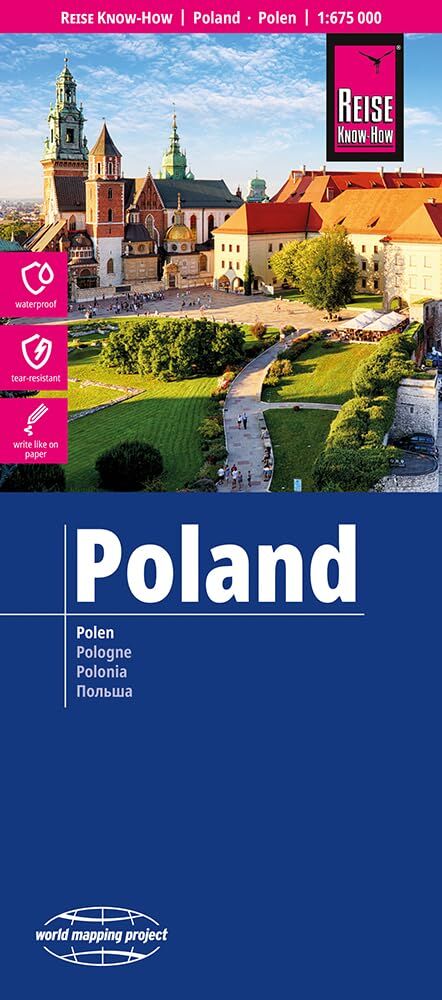 Reise Know-How Landkarte Polen | Poland (1:675.000)