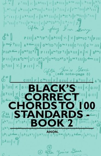 Black's Correct Chords to 100 Standards - Book 2