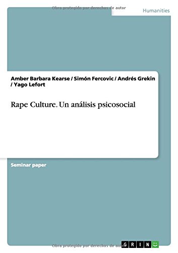 Rape Culture. Un análisis psicosocial