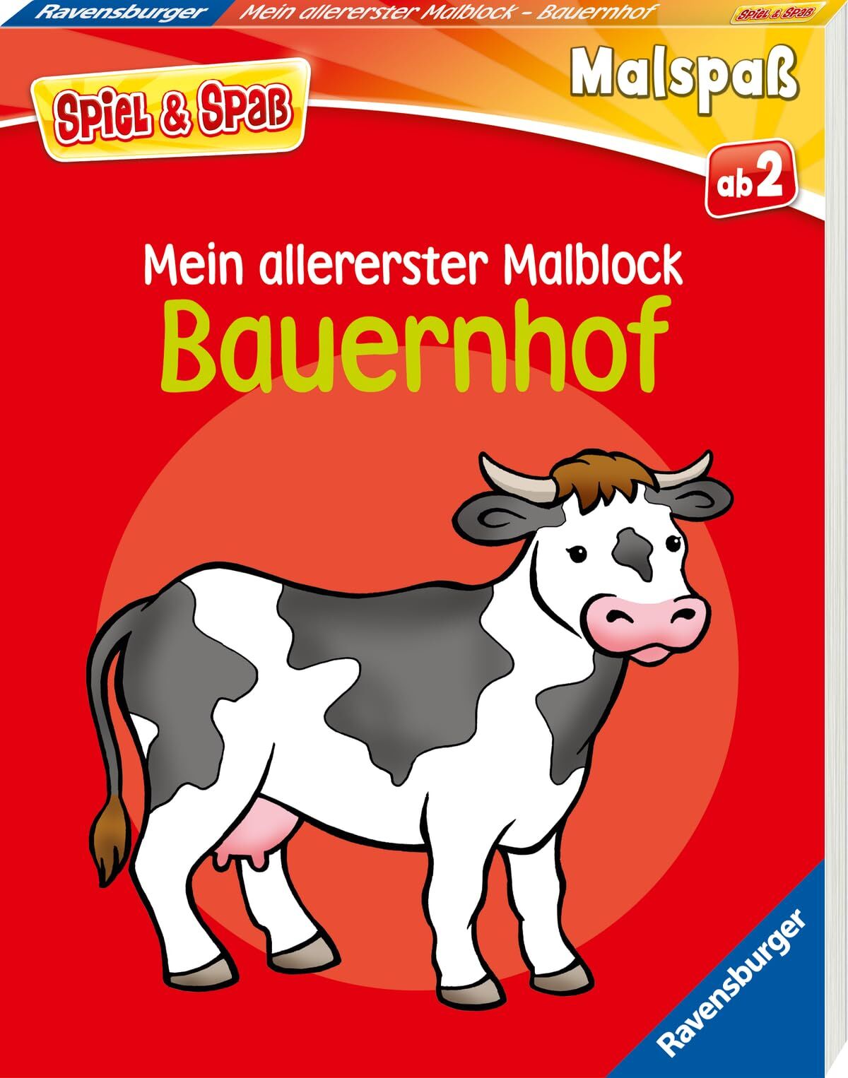 Spiel & Spaß - Mein allererster Malblock: Bauernhof