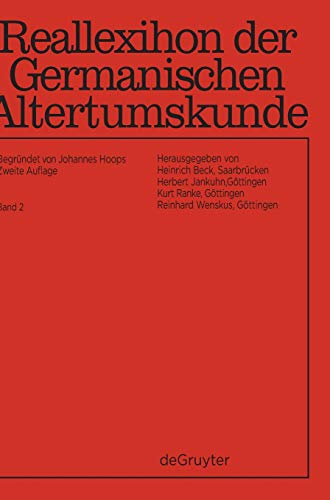 Reallexikon der Germanischen Altertumskunde: Bake - Billigkeit