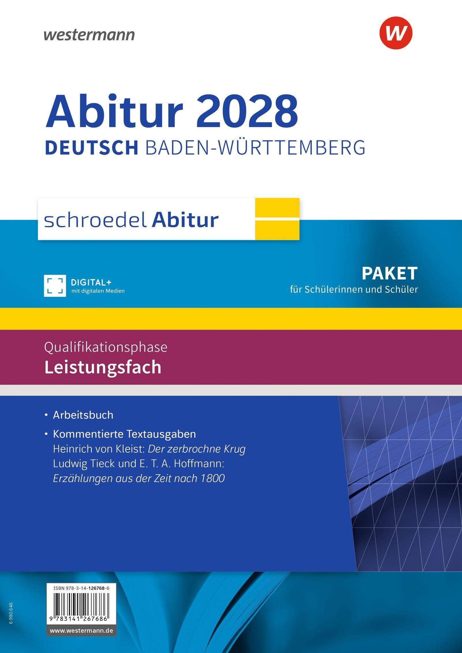 Schroedel Abitur - Ausgabe für Baden-Württemberg 2028