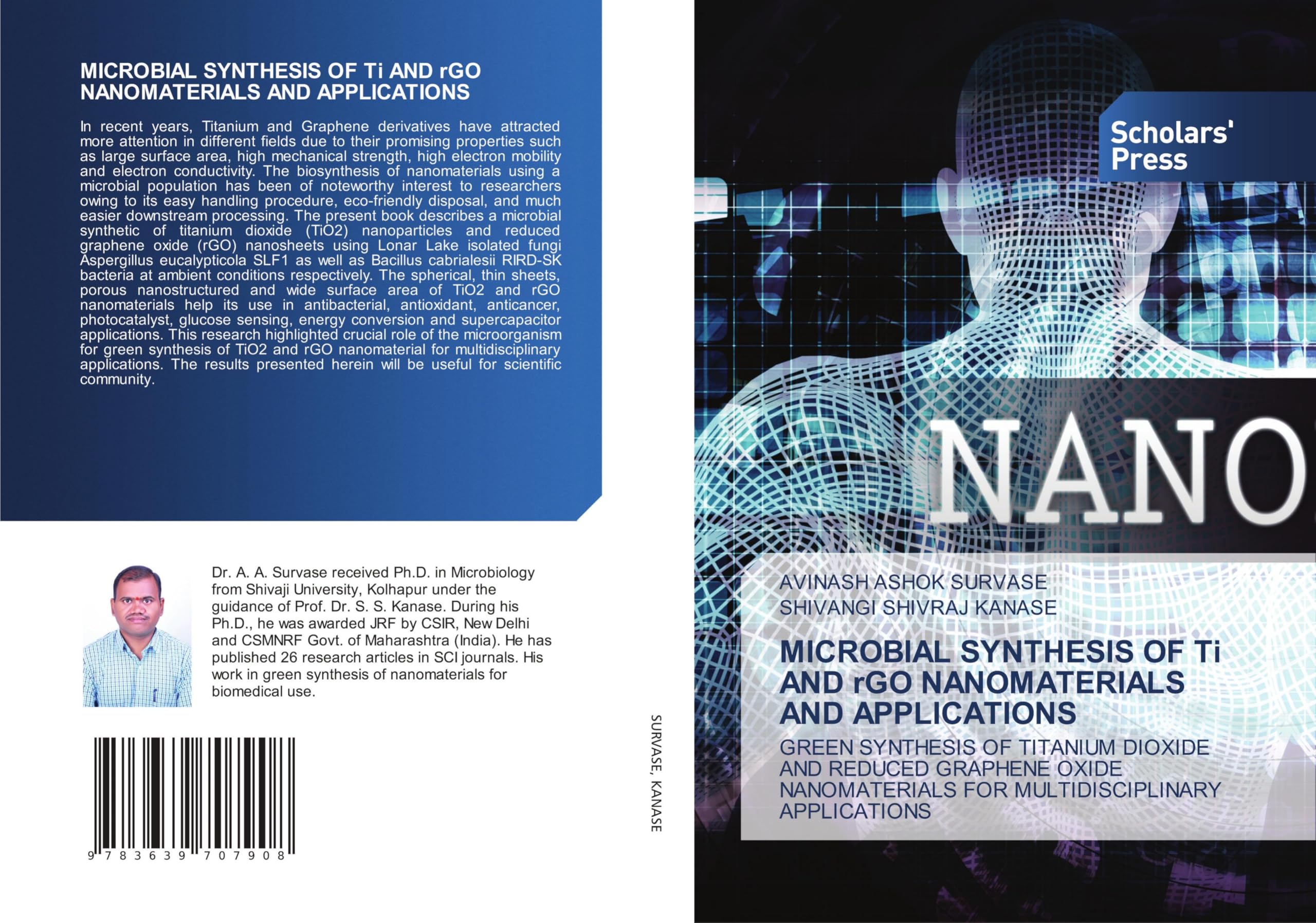 MICROBIAL SYNTHESIS OF Ti AND rGO NANOMATERIALS AND APPLICATIONS: GREEN SYNTHESIS OF TITANIUM DIOXIDE AND REDUCED GRAPHENE OXIDE NANOMATERIALS FOR MULTIDISCIPLINARY APPLICATIONS