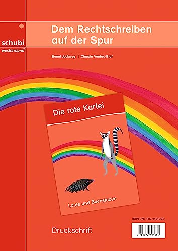 Dem Rechtschreiben auf der Spur: Rechtschreibkartei 1, Ausgabe in Druckschrift (Dem Rechtschreiben auf der Spur: Ausgabe in Druckschrift)