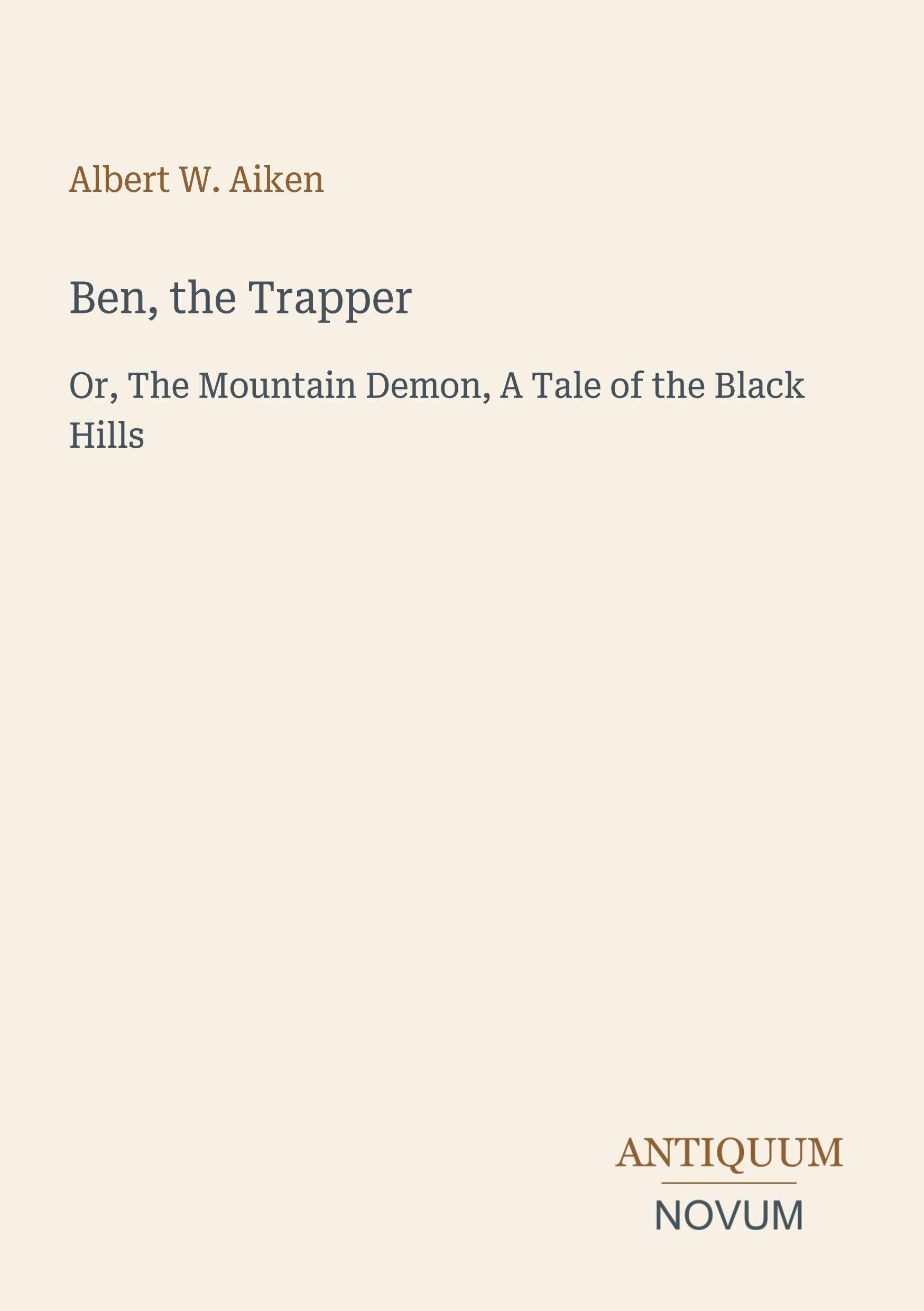 Ben, the Trapper