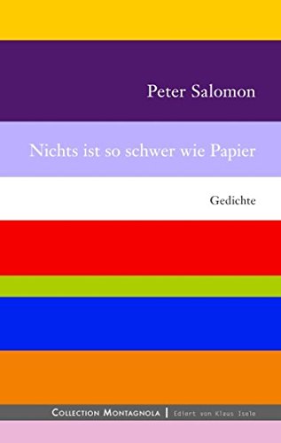 Nichts ist so schwer wie Papier (Collection Montagnola)