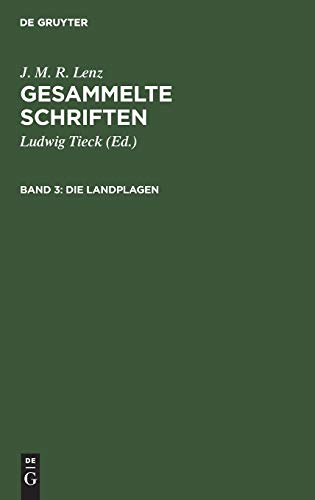 Die Landplagen (J. M. R. Lenz: Gesammelte Schriften)
