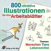 800 attraktive Illustrationen für Ihre Arbeitsblätter. CD-ROM ab Windos 95. Themen: Menschen, Tiere, Lebensmittel.  (Lernmaterialien)