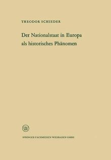 Ansprache des Ministerpräsidenten Dr. Franz Meyers. Der Nationalstaat in Europa als historisches Phänomen (Arbeitsgemeinschaft für Forschung des Landes Nordrhein-Westfalen, 119, Band 119)