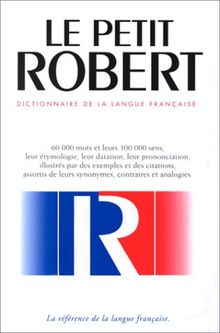 Le Nouveau Petit Robert Dictionnaire De LA Langue Franaise: Des Noms Propres: 1 von Robert, Paul | Buch | Zustand gut
