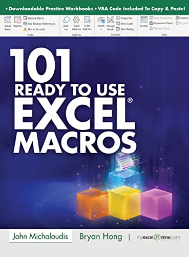101 Ready To Use Microsoft Excel Macros (101 Excel Series, Band 2)